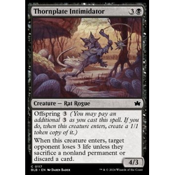 Magic löskort: Bloomburrow: Thornplate Intimidator