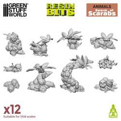 Swarm of Scarabs - 3D printed