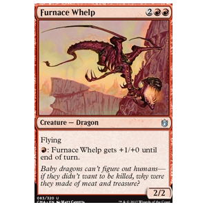 Magic löskort: Commander Anthology: Furnace Whelp
