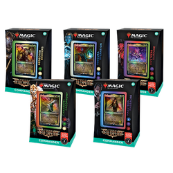 Magic The Gathering: Streets of New Capenna Commander Deck Bundle (5)