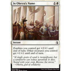 Magic löskort: Amonkhet: In Oketra's Name