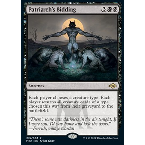 Magic löskort: Modern Horizons 2: Patriarch's Bidding