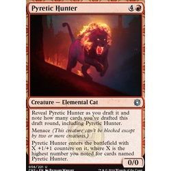 Magic löskort: Conspiracy: Take the Crown: Pyretic Hunter
