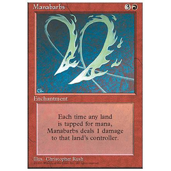 Magic löskort: 4th Edition: Manabarbs