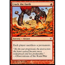 Magic löskort: Betrayers of Kamigawa: Crack the Earth