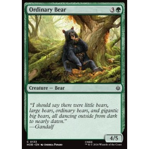 Magic löskort: The Hobbit: Ordinary Bear