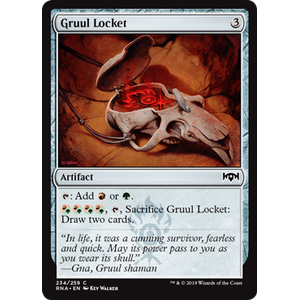 Magic löskort: Ravnica Allegiance: Gruul Locket