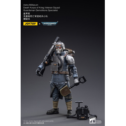 Warhammer 40K Action Figure Death Korps of Krieg Guardsman Demolitions Specialist (1/18)