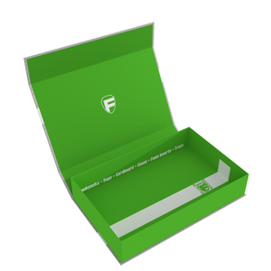 Feldherr Magnetic Lock Box half-size 55mm green empty