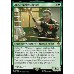 Magic löskort: Universes Beyond: Doctor Who: Ace, Fearless Rebel