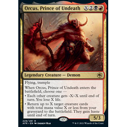 Magic löskort: Adventures in the Forgotten Realms: Orcus, Prince of Undeath