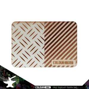 The Colour Forge Dry Brush Palette - Midi (MDF)