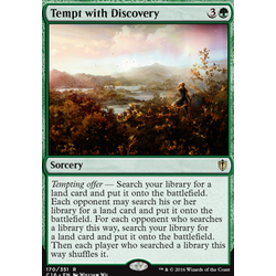 Magic löskort: Commander 2016 Tempt with Discovery