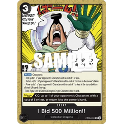 One Piece Löskort: Awakening of the New Era: I Bid 500 Million!!