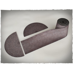 DCS Terrain Tiles Set - Regular Cobblestone Road Stripe, 6' (183x9 cm)