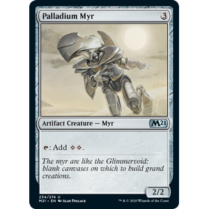 Magic löskort: Core Set 2021: Palladium Myr
