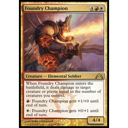 Magic löskort: Gatecrash: Foundry Champion (Foil)