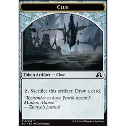Magic löskort: Shadows over Innistrad: Clue Token