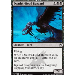Magic löskort: Masters 25: Death's-Head Buzzard (Foil)