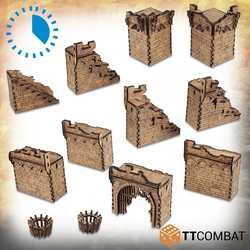 Savage Domain: Ruined Castle Walls