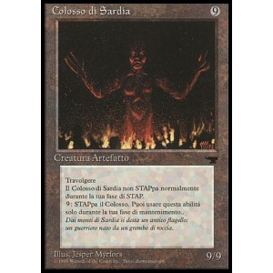 Magic löskort: Renaissance: Colossus of Sardia (italiensk)