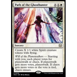 Magic löskort: Commander: March of the Machine: Path of the Ghosthunter