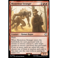 Magic löskort: Universes Beyond: Fallout: Mysterious Stranger