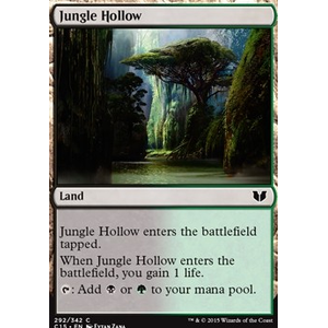 Magic löskort: Commander 2015: Jungle Hollow