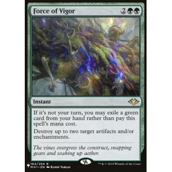 Magic löskort: The List: Force of Vigor