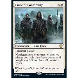 Magic löskort: Commander: Innistrad: Midnight Hunt: Curse of Conformity