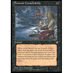 Magic löskort: Ice Age: Demonic Consultation