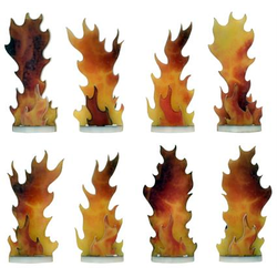 Flames of War: Destroyed Markers
