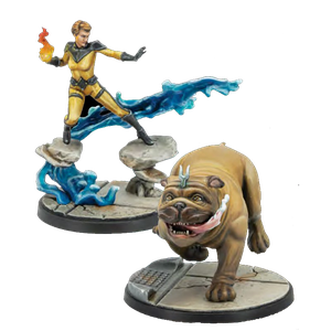 Marvel Crisis Protocol: Crystal & Lockjaw