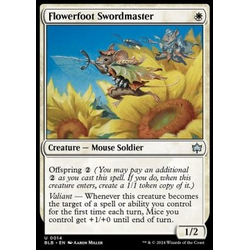 Magic löskort: Bloomburrow: Flowerfoot Swordmaster