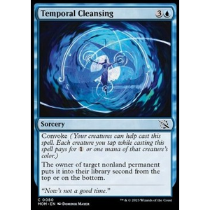 Magic löskort: March of the Machine: Temporal Cleansing