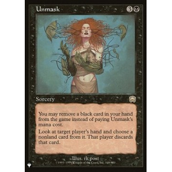 Magic löskort: The List: Unmask