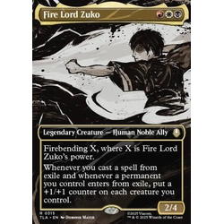 Magic löskort: Avatar: The Last Airbender: Fire Lord Zuko (alternative art) (Foil)