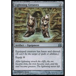 Magic löskort: Commander 2011: Lightning Greaves