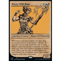 Magic löskort: Commander Legends: Battle for Baldur's Gate: Neera, Wild Mage (alternative art) (Foil) (Japansk)