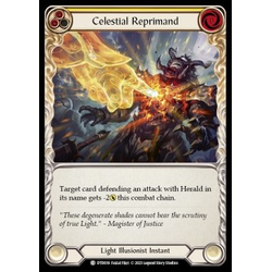 FaB Löskort: Dusk till Dawn: Celestial Reprimand (Yellow) (Rainbow Foil)