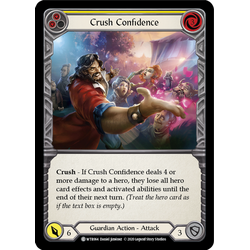 FaB Löskort: Welcome to Rathe Unlimited: Crush Confidence (Yellow) (Rainbow Foil)