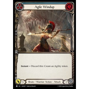 FaB Löskort: Armory Deck: Kayo: Agile Windup (Blue)