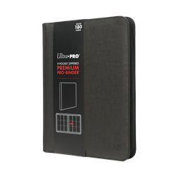 Ultra Pro Premium 9-Pocket Zippered PRO-Binder Black