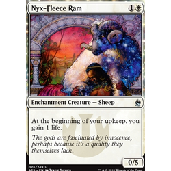 Magic löskort: Masters 25: Nyx-Fleece Ram (Foil)