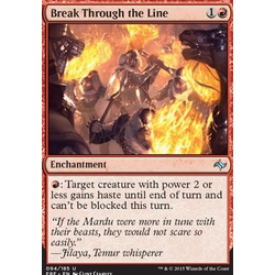 Magic löskort: Fate Reforged: Break Through the Line