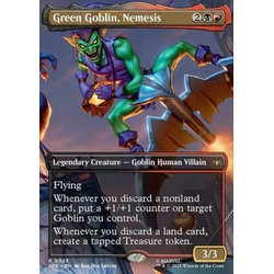 Magic löskort: Marvel's Spider-Man: Eternal: Green Goblin, Nemesis (Foil)