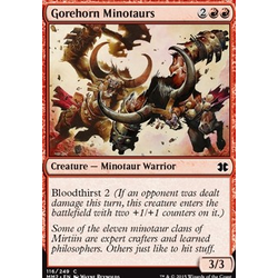 Magic löskort: Modern Masters 2015: Gorehorn Minotaurs (Foil)