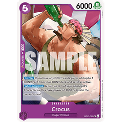 One Piece Löskort: Carrying on his Will: Crocus