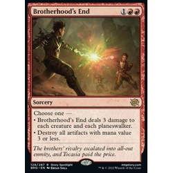 Magic löskort: The Brothers' War: Brotherhood's End