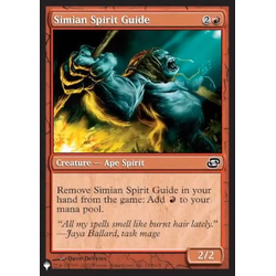 Magic löskort: The List: Simian Spirit Guide